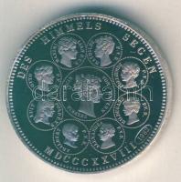 NSZK 1982. Régi német tallér modern utánverete Ag 28,2g T:PP