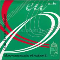 2011. 5Ft-200Ft (6xklf) Az Európai Unió Tanácsának magyar elnöksége forgalmi sor szettben T:PP kissé sérült külső tok Adamo FO45.1