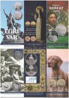 2012-2022. 38db vegyes színes MNB tájékoztató