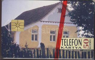 Magyarország 1993 Alföldi tanyavilág 50 egységes használatlan telefonkártya