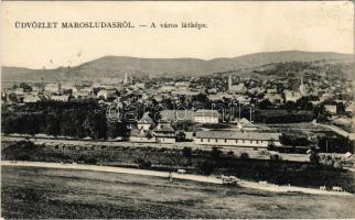 1912 Marosludas, Ludosul de Mures, Ludus; fűrésztelep. Glück J. 6235. / sawmill (EK)