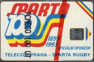 Csehszlovákia Sparta használatlan telefonkártya