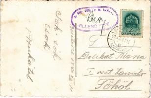 1940 Beszterce, Bistritz, Bistrita; Bevonulás, tank / entry of the Hungarian troops, tank. Foto Römi...