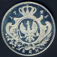 NSZK 1973. Régi német tallér modern utánverete Ag 26g T:PP