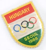 Hungary Seoul 1988 felvarró, jó állapotban, 9×7 cm
