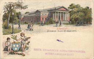 1896 Budapest Szépművészeti Múzeum litho