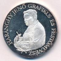 Bozó Gyula (1913-2004) 1994. Haranghy Jenő születésének 100. évfordulójára fém emlékérem (42,5mm) T:1- (eredetileg PP) patina