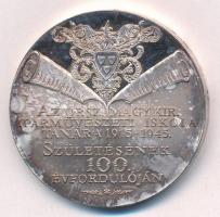 Bozó Gyula (1913-2004) 1994. "Haranghy Jenő születésének 100. évfordulójára" fém emlékérem...