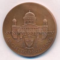 Bozó Gyula (1913-2004) 1994. "Esztergomi Egyházmegyei zsinat" Br emlékérem (42,5mm) T:1