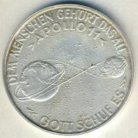 NSZK 1969. "Az első holdraszállás - Apollo 11" Ag 24,7g T:1