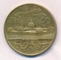 1885. "Az 1885-ös Budapesti Országos Kiállítás emlékérme / Rudolf trónörökös a kiállítás védnök...