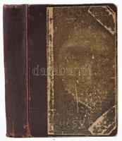 Czigány Dezső (1883-1938) festőművész ajándékozási sorai egy könyv címlapján: "Bózsing Franci ú...