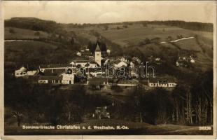 Sankt Christophen, general view (small tear)