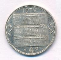 1979. "Naptár" Ag naptárérem (~5,48g/0.835/24mm) T:1- (PP) patina