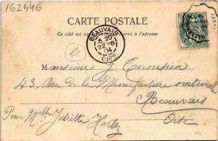 1904 Tournehem-sur-la-Hem, Porte ou fut pendu le sergent Humieres, defenseur du Chateau / Door where...