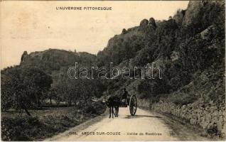 Ardes, Vallée de Rentieres / road, valley