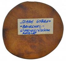 Szabó György (1947-) DN "Brueghel: Gyermekjátékok részlet" egyoldalas bronz emlékérem (81m...