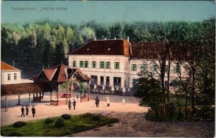 1915 Tarcsafürdő, Bad Tatzmannsdorf; Forrás épület / mineral spring house, spa (EK)