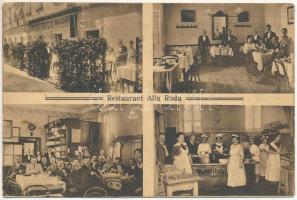 Fiume, Rijeka; Restaurant Alla Roda, interior, Birra Pilsen. Fotografia Carposio / Étterem belső (EK)