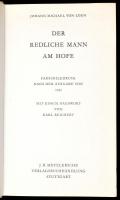 Johann Michael von Loen: Der redliche Mann am Hofe. Faksimiledruck nach der Ausgabe von 1742. Mit ei...
