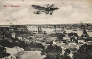 Budapest Blériot repülőjével
