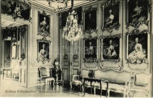 Calden, Schloss Wilhelmsthal, Schönheitsgalerie / castle, interior with paintings