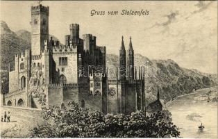 Koblenz, Schloss Stolzenfels / caslte (cut)