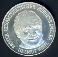 NSZK 1990. "Helmut Kohl" Ag 25g T:1