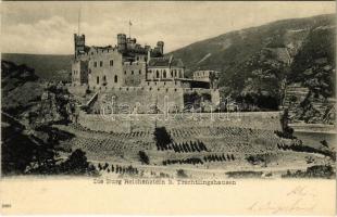 Trechtingshausen, Burg Reichenstein / castle (cut)