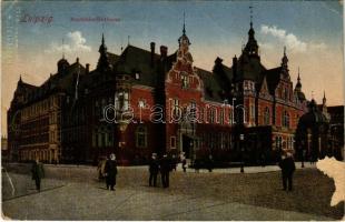 Leipzig, Buchhändlerhaus / bookseller's house (surface damage)