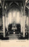 Mönchengladbach, Inneres der Albertuskirche / church interior