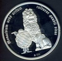 NSZK DN "Monachium urbs artium / culturae gaudii vitae" Ag 19,7g T:PP