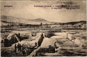 Budapest III. Aquincumi ásatások, a nagyfürdő