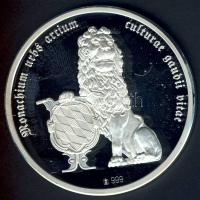 NSZK DN "Monachium urbs artium / culturae gaudii vitae" Ag 20g T:PP