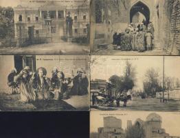 1916 5 db klf orosz megíratlan Szamarkand képeslap