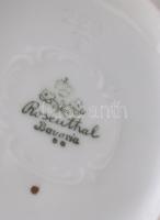 Rosenthal madár figura. Kézzel festett, jelzett, lepattanással a csőrön. (Design: Ottmar Obermaier )