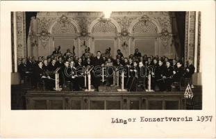 1937 Linz, Konzertverein / concert, music band. F.J. Weidinger photo