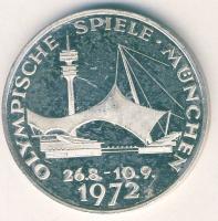 NSZK 1972. "München olimpiaváros" Ag 24,4g T:exPP k.