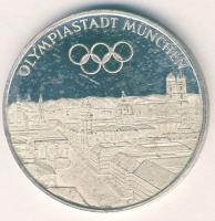 NSZK 1972. "München olimpiaváros" Ag 24,4g T:exPP k