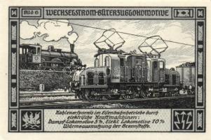 Német Birodalom/Weimari Köztársaság/Bitterfeld 1921. 75Pf (6x) 6klf darab, teljes sor T:I