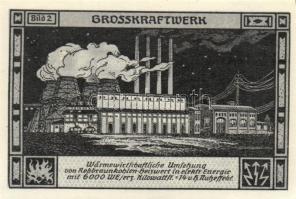 Német Birodalom/Weimari Köztársaság/Bitterfeld 1921. 75Pf (6x) 6klf darab, teljes sor T:I