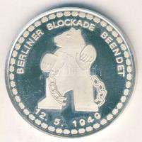 NSZK 1974. "25 éve véget ért a berlini blokád" Ag 23g T:PP