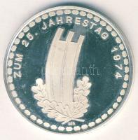 NSZK 1974. "25 éve véget ért a berlini blokád" Ag 23g T:PP