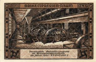 Német Birodalom/Weimari Köztársaság/Bitterfeld 1920. 50Pf (6x)összesen 6klf darab, teljes sor T:I