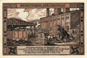 Német Birodalom/Weimari Köztársaság/Bitterfeld 1920. 50Pf (6x)összesen 6klf darab, teljes sor T:I