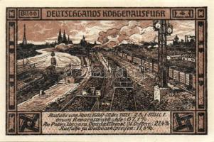 Német Birodalom/Weimari Köztársaság/Bitterfeld 1920. 50Pf (6x)összesen 6klf darab, teljes sor T:I