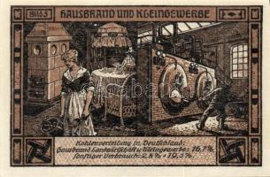 Német Birodalom/Weimari Köztársaság/Bitterfeld 1920. 50Pf (6x)összesen 6klf darab, teljes sor T:I