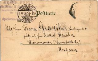 1899 (Vorläufer) Viel Glück! Art Nouveau, litho s: Ferenchich (fa)