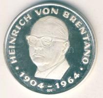 NSZK 1973. "Hatodik Európa-tallér" Ag 26g T:PP