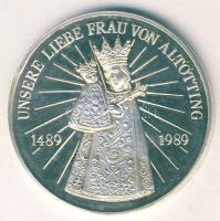 NSZK 1989. "500 éves Wallfahrt Altötting" Ag 20g T:PP